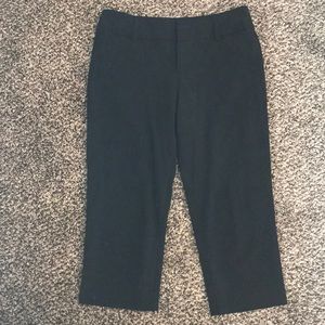 Black Capri slacks